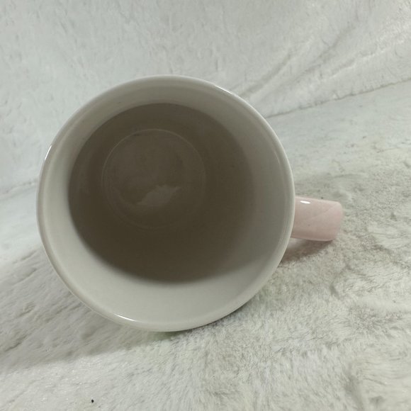 2020 Starbucks "Thankful" Coffee Tea Mug Pink Ombre with Flower Bouquet - Picture 4 of 6